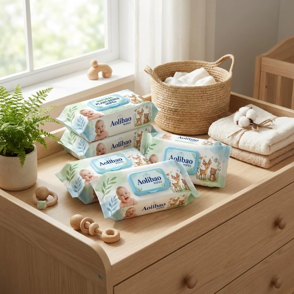 Natural Plant-Based Baby Wipes - Image 2